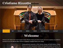 Tablet Screenshot of cristianorizzotto.com